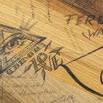 individualisierter Tisch aus Holz Kunstmöbel